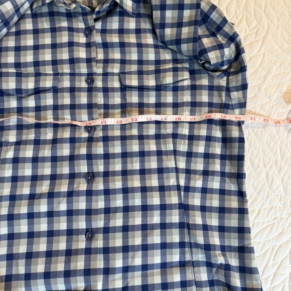 Arcteryx addison blue plaid button down long sleeve shirt size Large - Picture 6 of 10